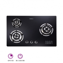三口玻璃檯面爐 | TG-8532G