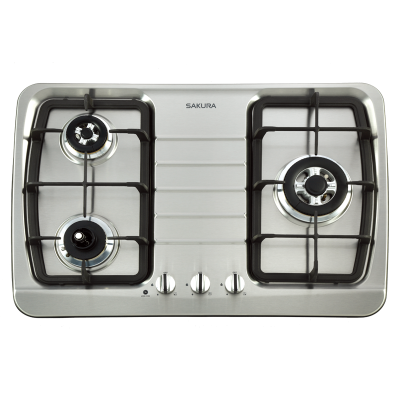 G-2830KS 三口防乾燒節能檯面爐