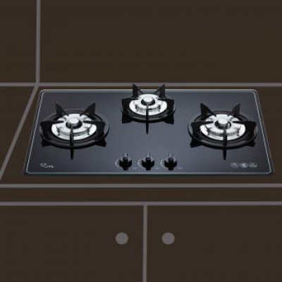 三口玻璃檯面爐 | JT-3002A